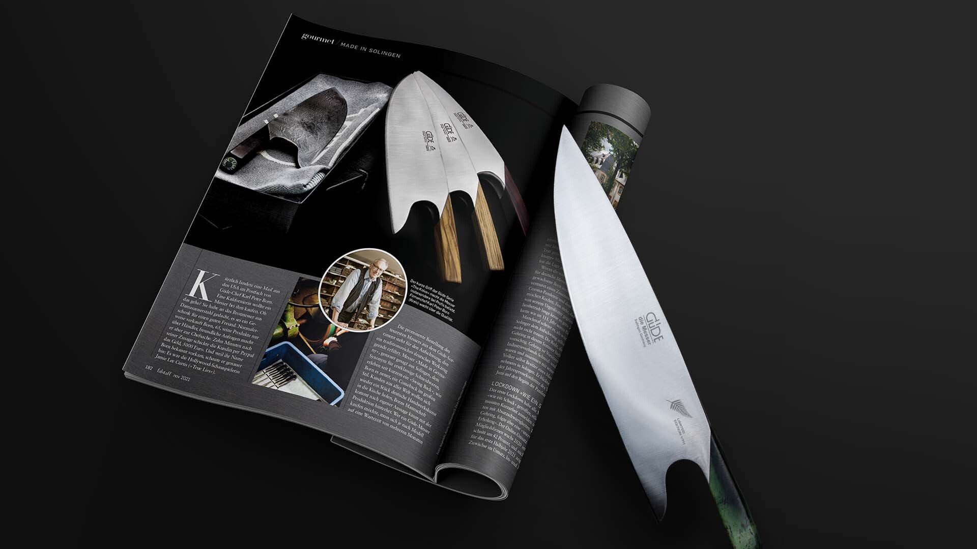 Messer Solingen, Güde Messer, Kochmesser Solingen, Messerset, wetzstahl, solinger messer