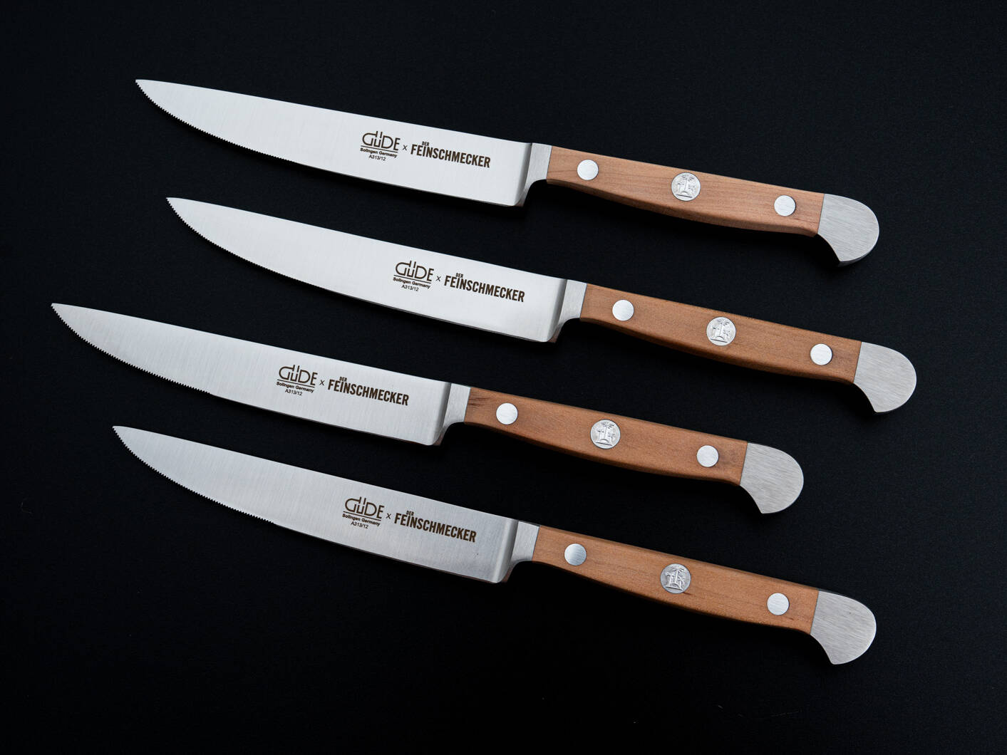 Messer Solingen, Güde Messer, Kochmesser Solingen, Messerset, wetzstahl, solinger messer